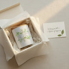 Personalised “Congratulations Botanical” Candle – Custom Names