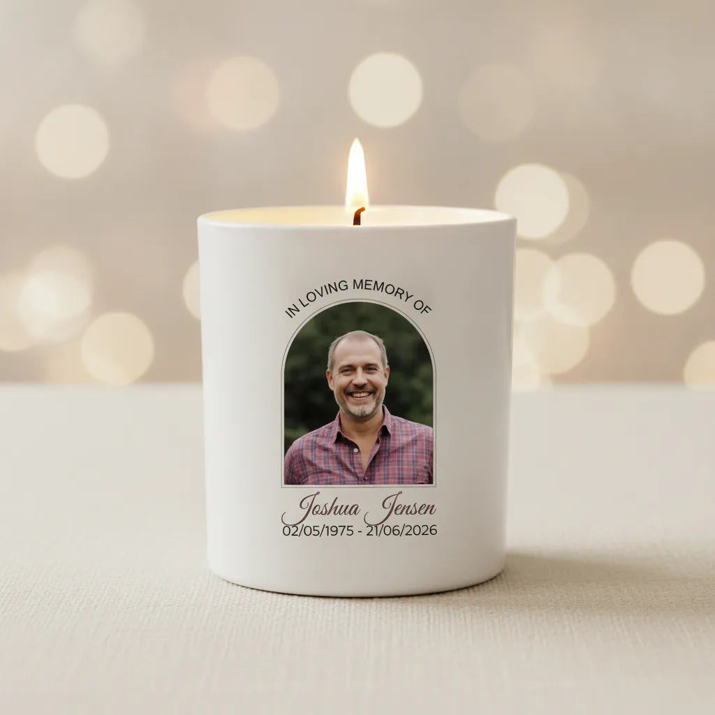 Timeless Arch Memorial Candle