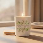 Personalised “Congratulations Botanical” Candle – Custom Names