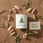 Personalised “Christmas Tree” Candle – Add Your Message