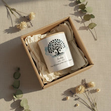 Pet Tree of Life Memorial Candle – Personalised Remembrance Gift with Names & Dates
