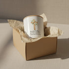 Floral Cross Memorial Candle – Personalised Remembrance & Sympathy Gift
