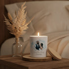 Personalised Photo Candle – Custom Wedding, Anniversary & Couple Gift