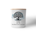Pet Tree of Life Memorial Candle – Personalised Remembrance Gift with Names & Dates