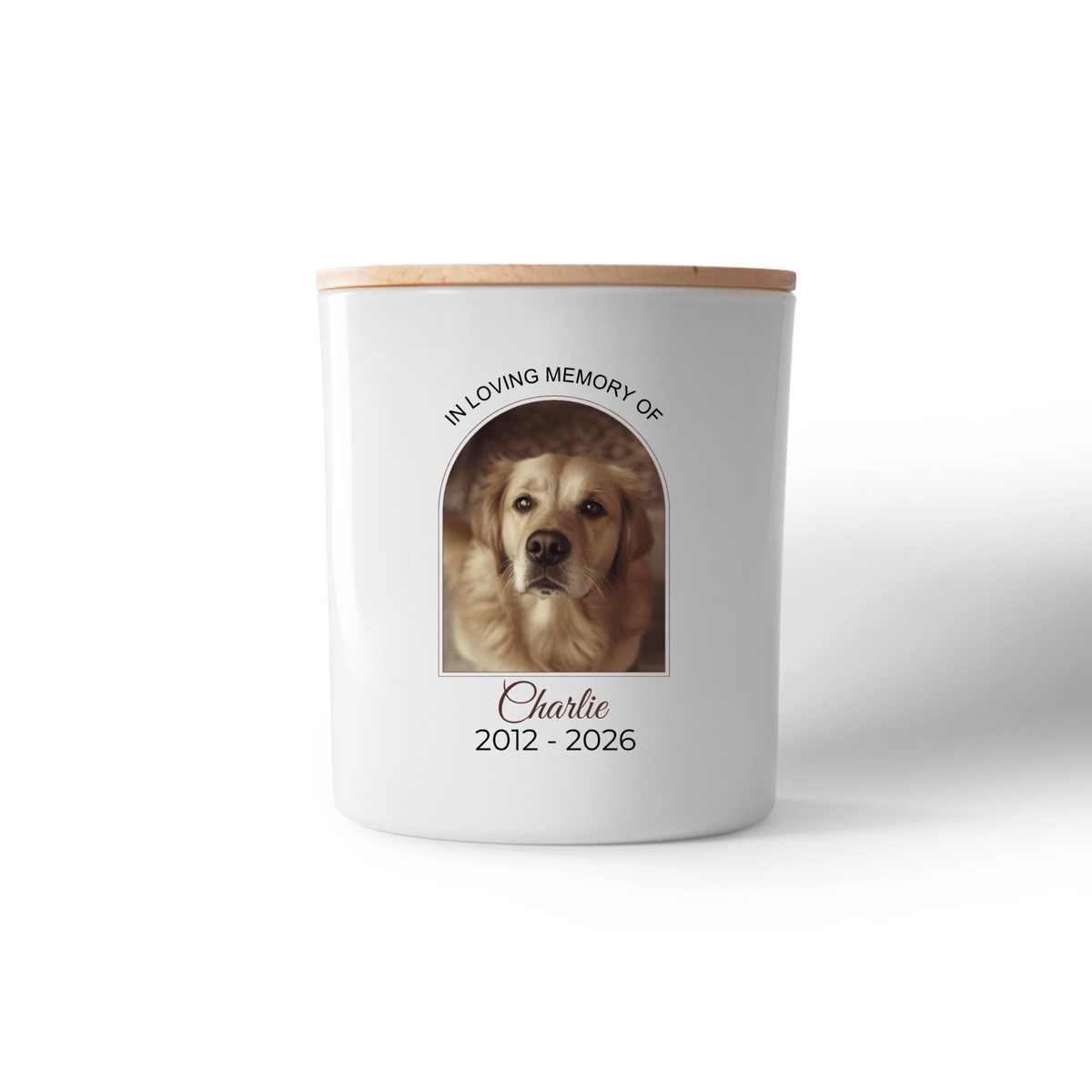Timeless Arch Memorial Candle