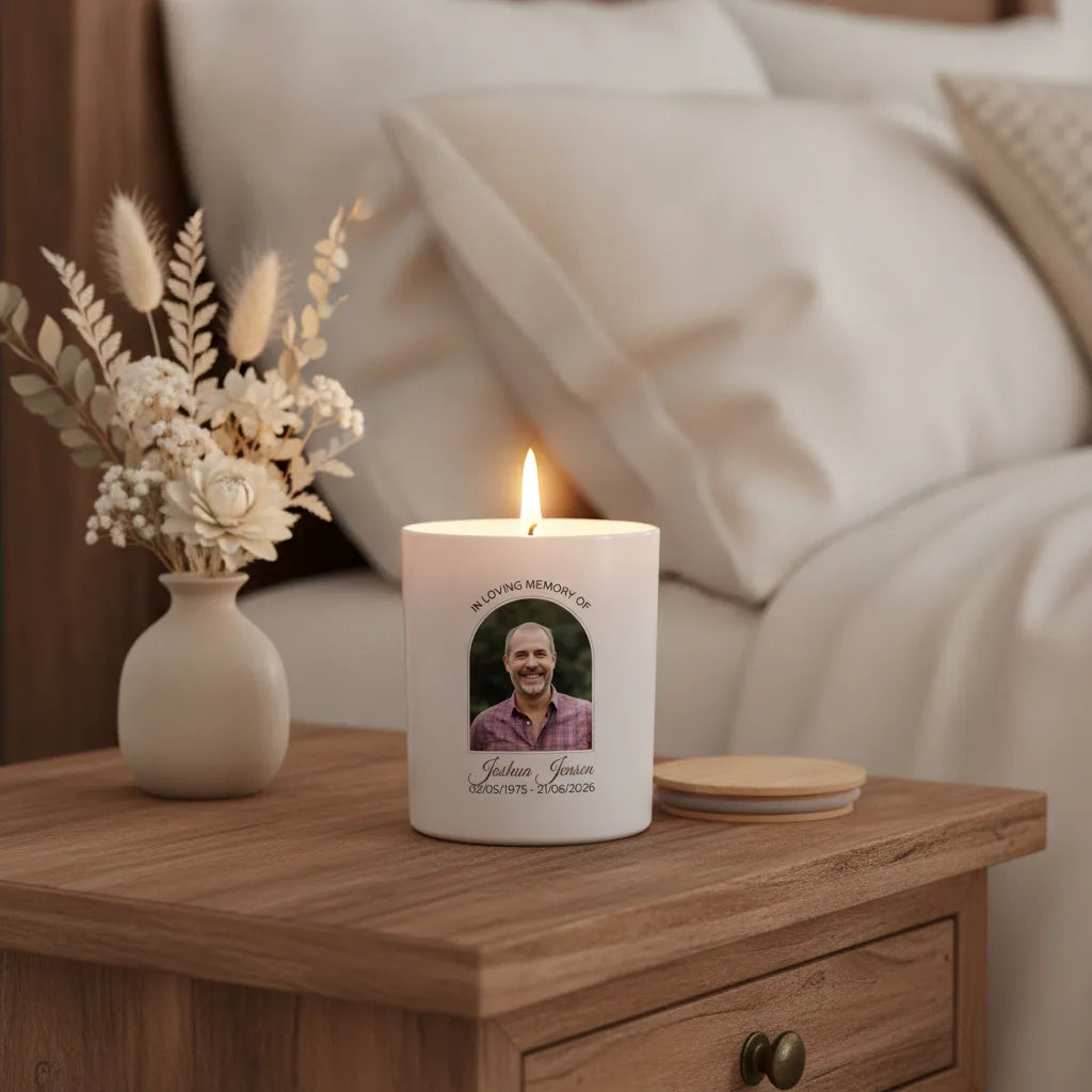 Timeless Arch Memorial Candle