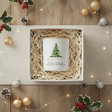 Personalised “Christmas Tree” Candle – Add Your Message