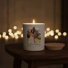 Our First Christmas Personalised Photo Candle